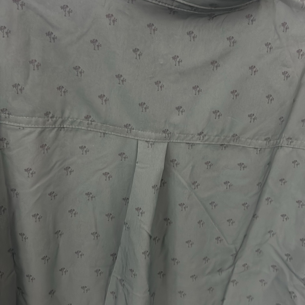 NEW XL MENS SHORT SLEEVE VOYAGER GREEN BUTTON FRONT SHIRT DBL POCKET -VELCRO - Picture 12 of 14